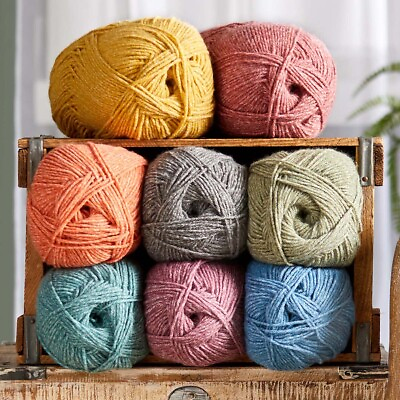 #ad Herrschners® Worsted 8 Heathers Palette Yarn Pack $38.99