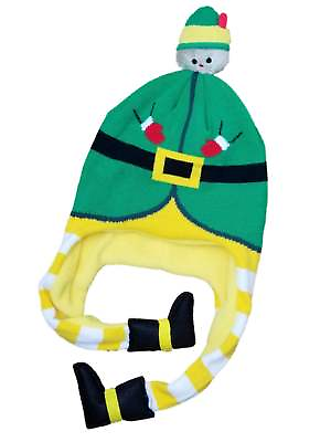 #ad Men#x27;s Elf Little Helper Christmas Holiday Costume Hat Stocking Cap $19.99