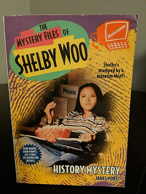 #ad Nickelodeon The Mystery Files Of Shelby Woo History Mystery Volume 9 90s Kids $25.46