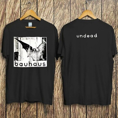 #ad Bauhaus Band Under Black Short Sleeve Cotton T shirt Unisex S 5XL $22.99