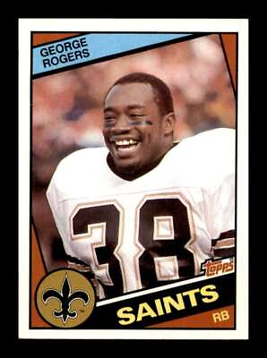 #ad 1984 Topps George Rogers #305 New Orleans Saints $1.68