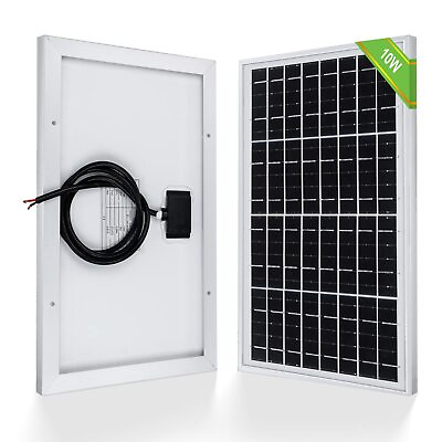 #ad ECO WORTHY 10W Solar Panel 10 Watt 12 Volt Pv Solar ModuleSolar Cell Panel $33.89