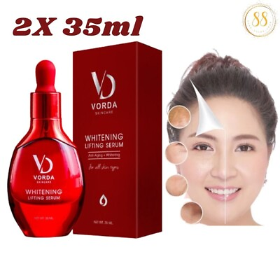 #ad Vorda Skin Serum X 2 Skin Care White Lifting brightening face all genders 35 ml. $285.50