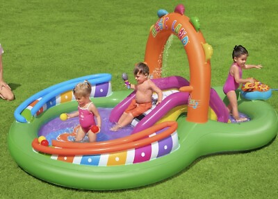 #ad H2OGO Sing ‘N Splash Multicolor Inflatable Child Water Play Center NEW $59.95