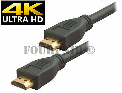 #ad 10ft 4K ULTRA HD HDMI 2.0 High Speed Cable Cord Ethernet 2160P 1080P HDR ARC CEC $7.95