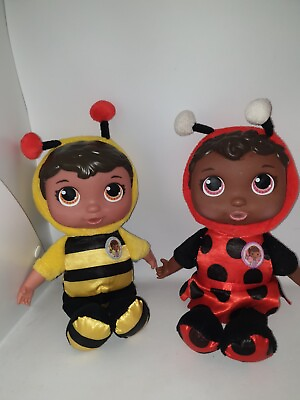 #ad Disney Doc McStuffins Baby Checkup Lil Nursery Pals Dolls Ladybird amp; Bee Preowne GBP 29.99