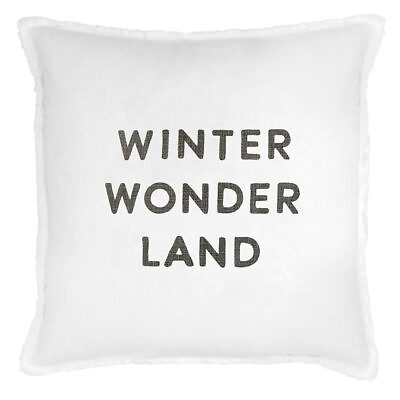 #ad Euro Pillow Cotton Decorative Throw Duck Feather Pillows Winter Snow 26 in 2 PK $249.99