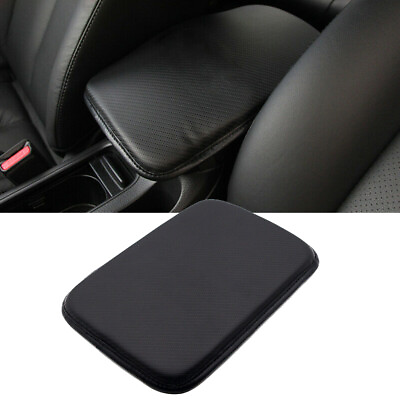#ad Leather Car Armrest Pad Center Console Cushion Mat Cover Protector Accessories $14.55