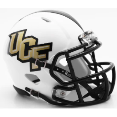 #ad Central Florida Golden Knights NCAA Mini Speed Football Helmet Matte White NCA $32.99