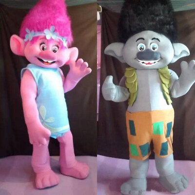 #ad 2024 High quality Pink and Grey Mascot Costume Halloween party activity Fancy Ou $188.39