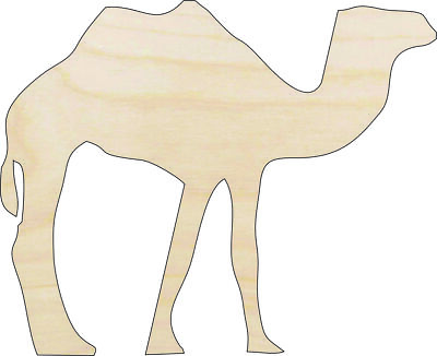 #ad Camel Laser Cut Out Unfinished Wood Craft Shape CML2 $59.94