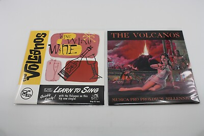 #ad The Volcanos Girls Wine Musica Pro Proximum Beach Surf Garage Rock 7quot; Vinyl 45#x27;s $17.09
