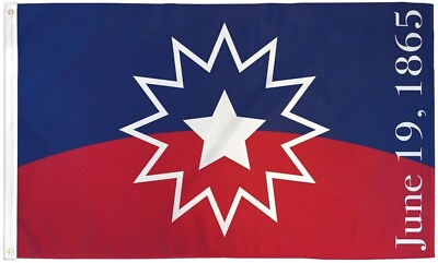 #ad Juneteenth June 19th 1865 Flag 3x5 Ft Printed 100D Polyester Civil Rights $5.55