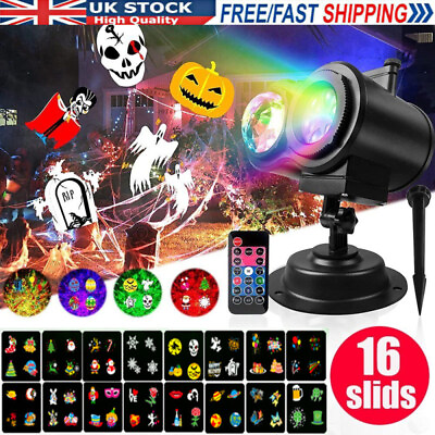 #ad Christmas LED Lights Projector Lasers Projector Light Outdoor Party Decor Light $17.99