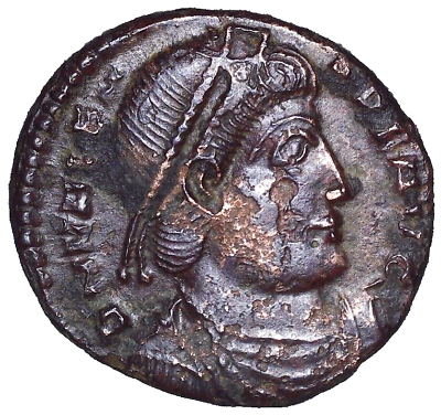 #ad VALENS 364 375 AD Æ Roman Bronze Nummus Coin Victory Thessalonica $8.00