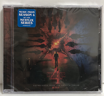 #ad STRANGER THINGS CD:SEASON 4  SOUNDTRACK FROM THE NETFLIX NEW  Cracked Case B31 $8.39