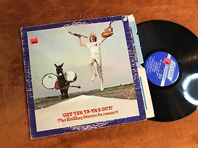 #ad The Rolling Stones quot;Get Yer Ya Ya#x27;s Outquot; vinyl LP London Records NPS 5 1970 orig $29.00