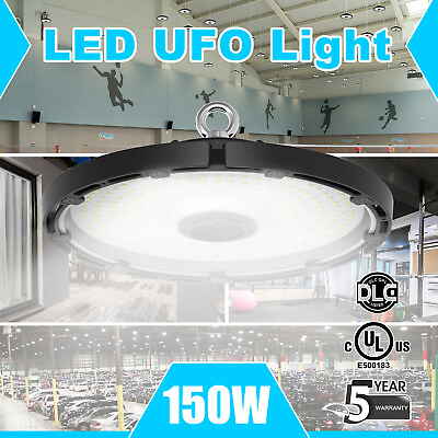 #ad 150W UFO LED High Bay Light Warehouse Factory Industrial Light Fixture 19000LM $66.40