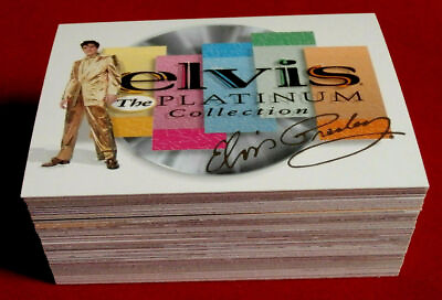 #ad 1999 Elvis The Platinum Collection Complete Card Set 1 90 Inkworks $19.94