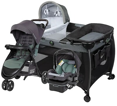 #ad #ad Baby Trend Sonar 3 Wheel Stroller Travel System with Car Seat Playard Travel Set $499.99