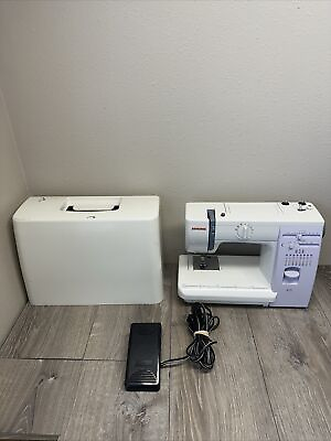 #ad Janome 415 Multifunctional Sewing Machine Decorative Stitches W Case amp; Pedal $170.00