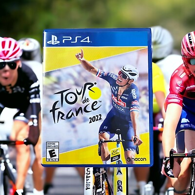 #ad Tour de France 2022 Sony Playstation Video Game PS4 Free Shipping $16.89
