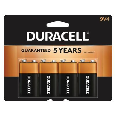 #ad Duracell CopperTop quot;9 Voltquot; Alkaline Batteries Exp. 2028 4 Pack NEW $11.99