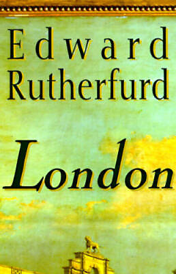 #ad London: The Novel Hardcover By Edward Rutherfurd GOOD $4.13