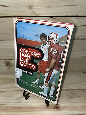 #ad A Whole New Ball Game by Sloan Steve HC DJ 1975 A13 $13.20