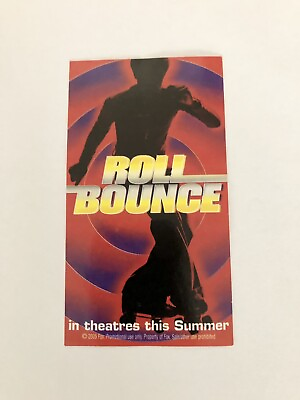#ad Roll Bounce Movie Promo Sticker 2.5quot; x 4.5quot; Nick Cannon Mike Epps 2005 $7.89