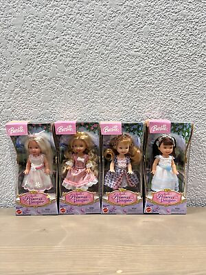 #ad Barbie Kelly Princess and the Pauper Set of 4 Kelly Dolls $59.99