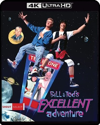 #ad Bill amp; Ted#x27;s Excellent Adventure Shout Select New 4K UHD Blu ray 4K Master $28.22