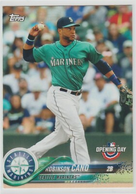 #ad #ad 2018 Topps Opening Day #92 Robinson Cano Seattle Mariners $0.99