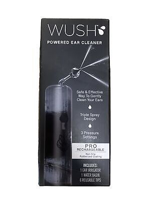 #ad BlackWolf Wush Powered Ear Cleaner Electric Triple Spray $45.98