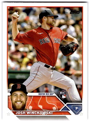 #ad Josh Winckowski 2023 Topps #76 RC Boston Red Sox Rookie $1.25