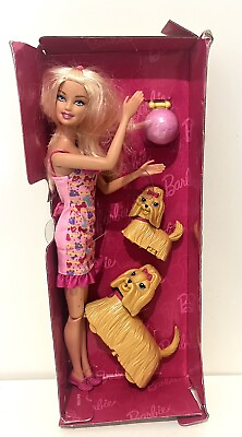 #ad Barbie Puppy Play Park Playset Barbie amp; Sound Activated Dog 2011 X2631 Untested AU $28.00