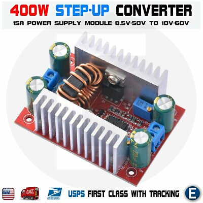 #ad 400W DC DC Step Up Boost Buck Voltage Converter Power Supply Module 15A $8.48