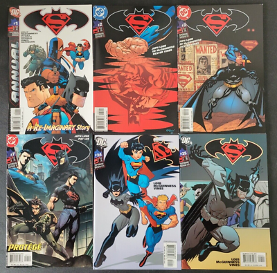 #ad SUPERMAN BATMAN SET OF 41 ISSUES 2003 DC COMICS JEPH LOEB LUTHOR GRODD $79.99