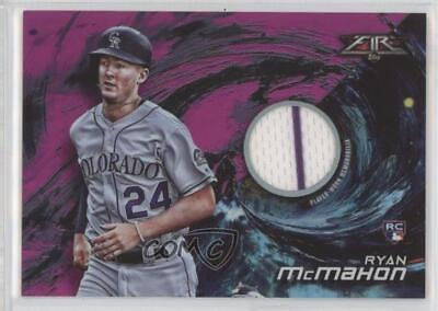 #ad 2018 Topps Fire Relics Magenta 25 Ryan McMahon #FR RM Rookie RC $6.29