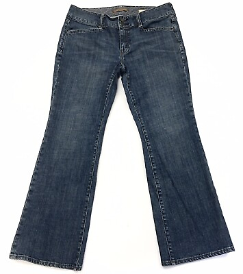 #ad GAP 1969 Limited Edition 31W 28L Boot Cut Stretch Denim Blue Jeans Women Sz L $23.73