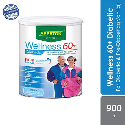 #ad Appeton Wellness 60 Diabetic Vanilla 900g for Diabetics amp; Pre diabetics Senior $99.89