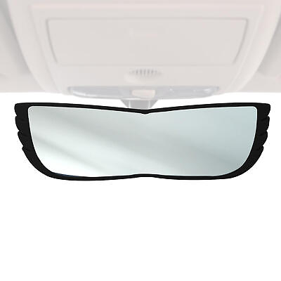#ad 1pcs Car Rear Mirror，Anti Glare Wide Angle Auto Rear View Convex Mirror $14.57