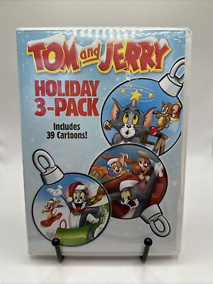 #ad Tom amp; Jerry Holiday 3 Pack DVD NEW Paws For a Holiday Santa’s Little Helpers $8.99