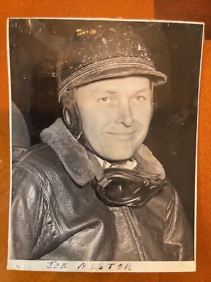 #ad 1940s Indiana Midget Auto Race Driver Photo Joe Nestor $20.00