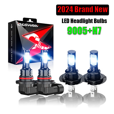 #ad FIT For Subaru Legacy2010 2014 6000k Ice 9005H7LED Headlight Lights Bulbs $19.98