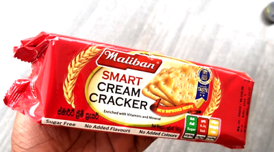 #ad New Improved Recipe Maliban Smart Cream Cracker 190g Sugar Free Enriched Vitamin $15.99