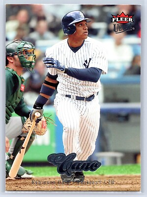 #ad #ad 2007 Robinson Cano Fleer Ultra Baseball #125 New York Yankees MLB Card $1.99