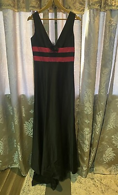 #ad Vintage Women Evening Party Gown Prom Long Maxi Dress Formal Dress 9 10 $29.99