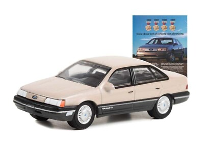 #ad 1989 Ford Taurus Vintage Ad Cars Diecast 1:64 Scale Model 39110E TS $13.95