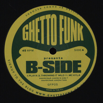 #ad B Side Ghetto Funk Presents B Side New Vinyl Record 12 J4593z GBP 121.22